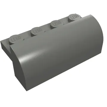 Brick Curved 2 x 4 x 1 1/3