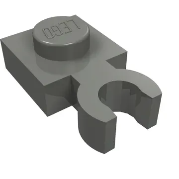 Plate Special 1 x 1 with Clip Vertical [Thick Open O Clip]