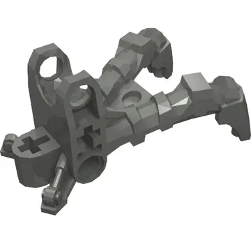 Large Figure Foot, Claw with Ball Socket (Shadow Matoran)