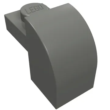 Brick Curved 1 x 2 x 1 1/3 with Curved Top
