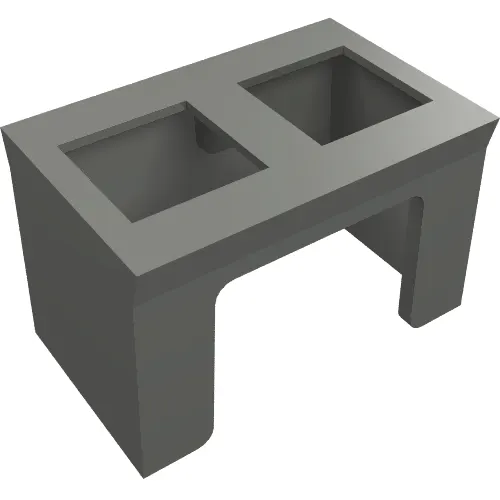 Minifig Hipwear Leg Anti-Blast Kama [Star Wars Accessory]
