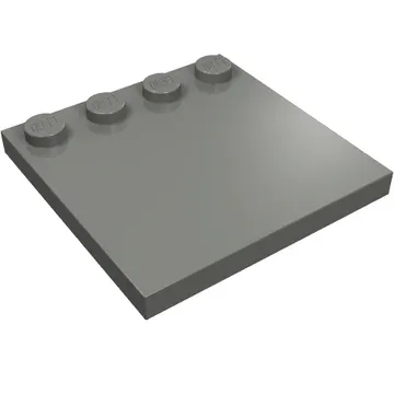 Plate Special 4 x 4 with Studs on One Edge [Plain]