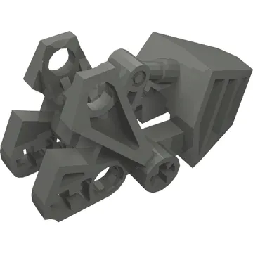 Large Figure Foot, with Ball Joint Socket with Flat Top 3 x 6 x 2 1/3