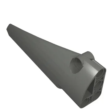 Technic Panel Fairing #6 Long Smooth, Side B
