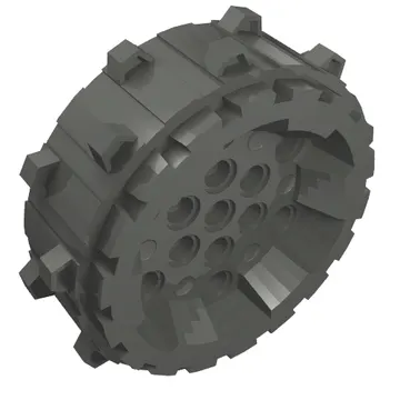 Wheel Hard Plastic with Small Cleats