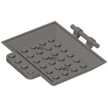 Plate Special 6 x 8 x 1 with Bar, Holes, Door