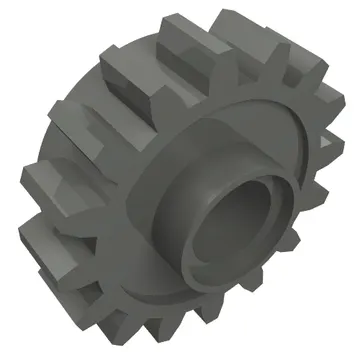Technic Gear 16 Tooth with Clutch [Smooth]