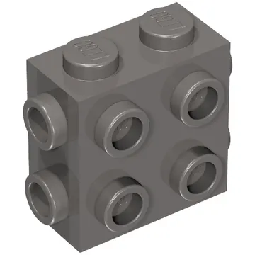 Brick Special 1 x 2 x 1 2/3 with 8 Studs on 3 Sides