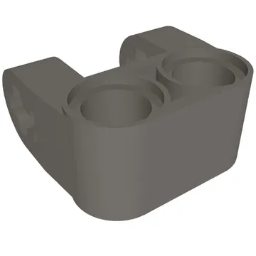 Technic Axle and Pin Connector Perpendicular Double Split [Reinforced]