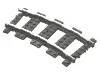 Vehicle Track, Train, 9V Curved