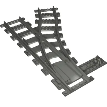 Vehicle Track, Train, 9V Switch Point Right