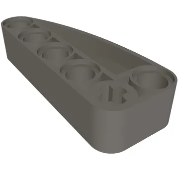 Technic Beam 2 x 5 L-Shape with Quarter Ellipse Thick