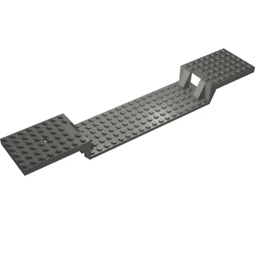 Vehicle Base, Train 6 x 34 Split-Level without Bottom Tubes