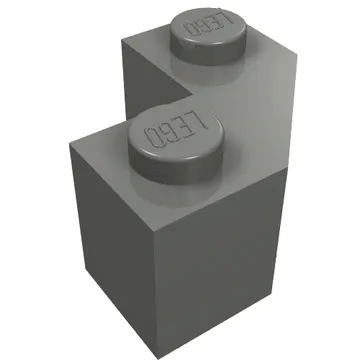 Brick Wedged 2 x 2 Facet