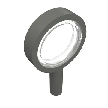 Equipment Magnifying Glass with Removable Trans-Clear Lens