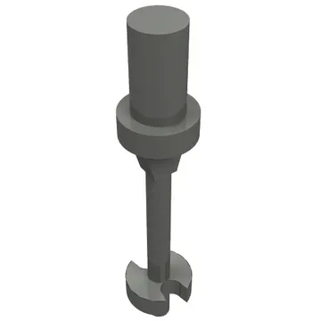 Bar 3L with Handle, Stop Ring and Side Stops (Minifig Ski Pole)