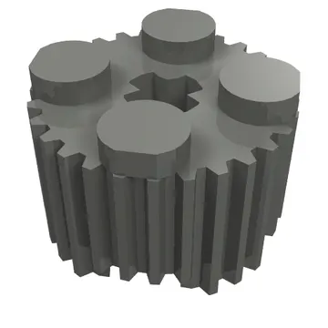 Brick Round 2 x 2 [Grill]