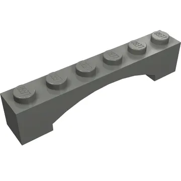 Brick Arch 1 x 6 Raised Arch