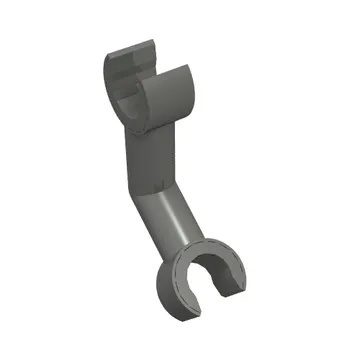 Arm Skeleton Bent with Clips at 90° [Vertical Grip]