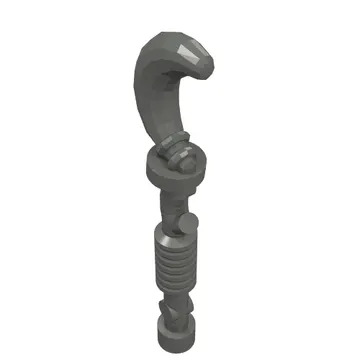 Weapon Staff with Hooked End (King)