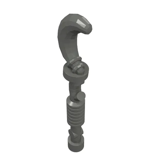 Weapon Staff with Hooked End (King)