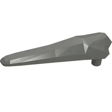 Animal Body Part, Dinosaur, Pteranodon Jaw Bottom with Pin [Flexible Plastic]