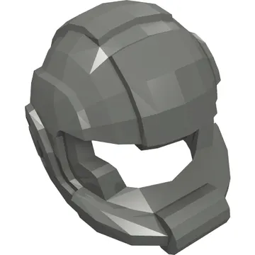 Helmet Space with Open Visor