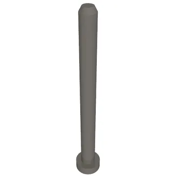 Vehicle Track, Train, Connection/Stacking Pin 4 ½ stud long for Track Storage