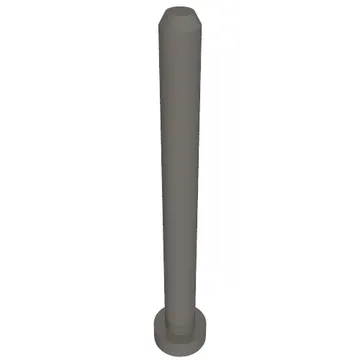 Vehicle Track, Train, Connection/Stacking Pin 4 Stud long for Track Storage