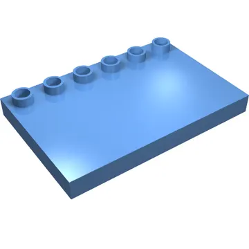 Duplo Plate Special 4 x 6 with Studs on Edge