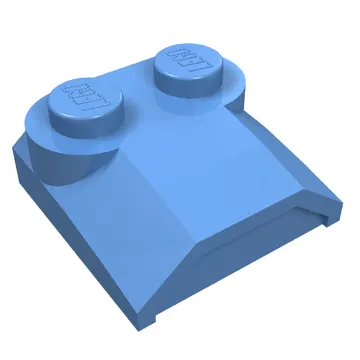 Brick Curved 2 x 2 x 2/3 Two Studs and Lip End
