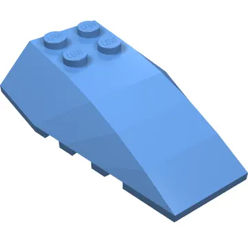Brick Wedged, Curved 6 x 4 Triple