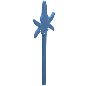 Weapon Pike / Spear [4 Side Blades]