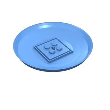 Pod, Bottom Cap 9 x 9 x 1 X-Pod