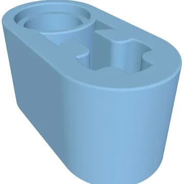 Technic Beam 1 x 2 Thick with Pin Hole and Axle Hole