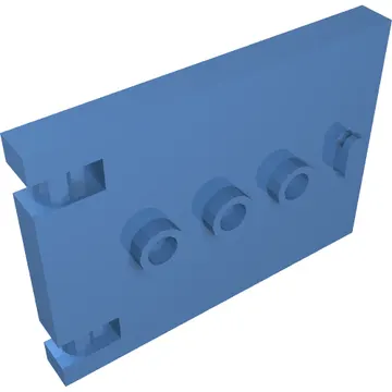 Door 1 x 5 x 3 with 3 Studs and Handle