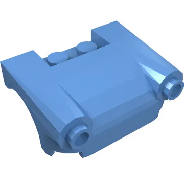 Vehicle Body, Wheel Arch / Mudguard 3 x 4 with Headlights