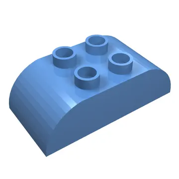 Duplo Brick 2 x 4 Curved Top