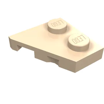 Wedge Plate 2 x 2 Right