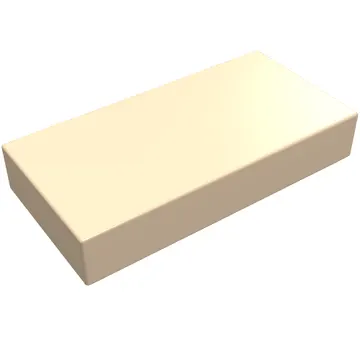 Tile 1 x 2 with Groove