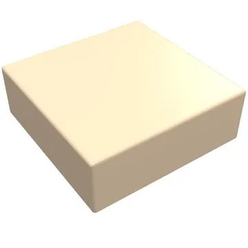 Tile 1 x 1 with Groove