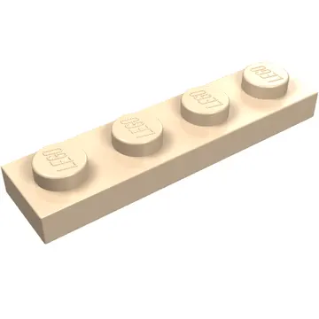 Plate 1 x 4