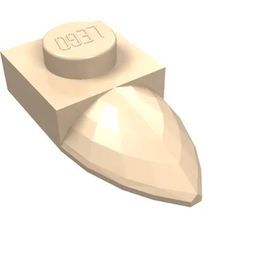 Plate Special 1 x 1 with Tooth