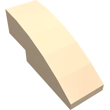 Brick Curved 3 x 1 No Studs