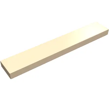 Tile 1 x 6 with Groove