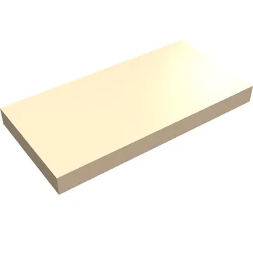 Tile 2 x 4 with Groove