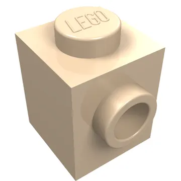 Brick Special 1 x 1 with Stud on 1 Side