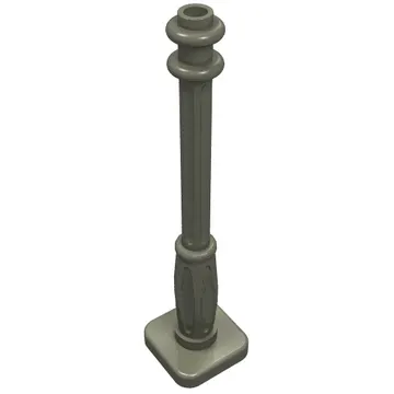 Lamp Post 2 x 2 x 7 with 6 Base Flutes