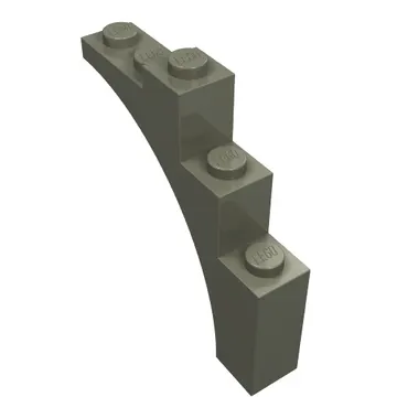 Brick Arch 1 x 5 x 4 [Continuous Bow]