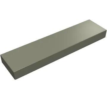 Tile 1 x 4 with Groove